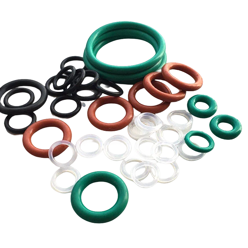 Custom Cutting and Molding EPDM and NBR Rubber O-Ring Sealing Plastic Ring Available in Various Sizes