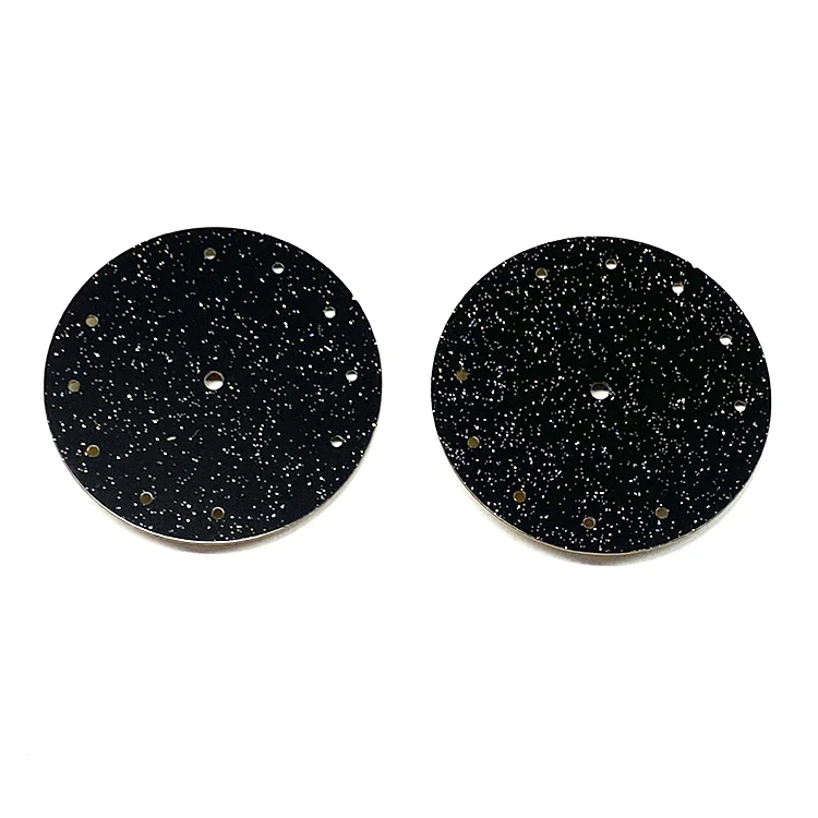 2824-2 SW200 Movement 285MM Blank Mirror Glitter Enamel Watch Dial for Glitter Watch