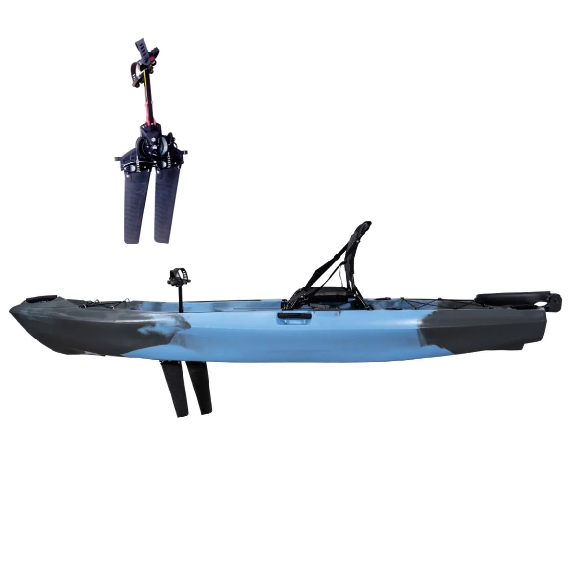 Factory Wholesale Flap Pedal Kayak System  Sea Fishing Kayak Foot Pedal Drive
