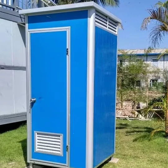 Outdoor Mobile Toilet Steel Ablution Modular Camp toilet wc with Graphic Design Portable toilet Sandwich Panel Wall Bathroom Use