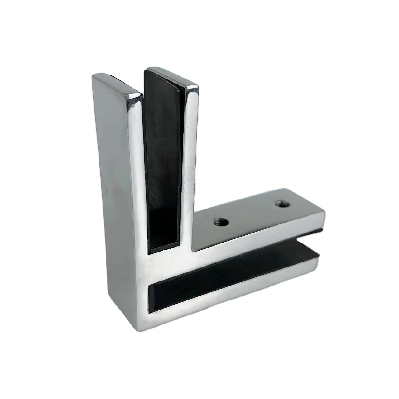 Stainless Steel 90 Degree Swimming Pool Fence Stairs Square Glass Clamps Stainless Steel 304 316
