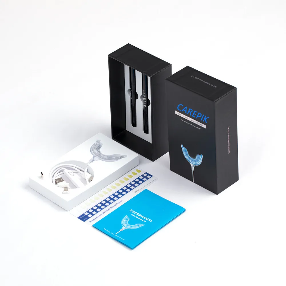China Manufactory Pen Gel Oral Plus Product Led Light Teeth Whitening Device Kit With Pate