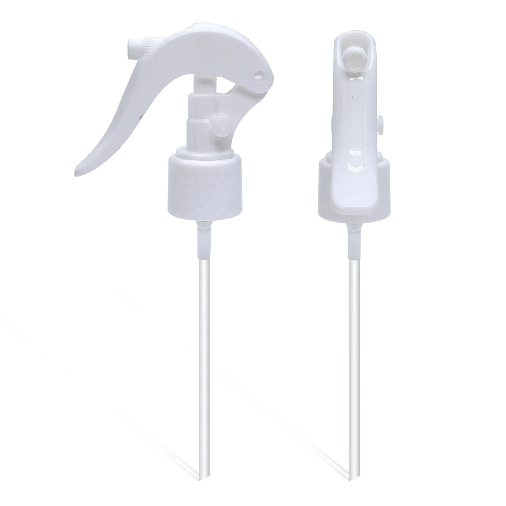 Hot Sale 24/410 Black White Color Clip Lock Plastic Trigger Sprayer for Bottles