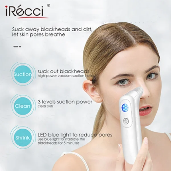 2022 hot sale comedone blackhead remover facial cleaner vacuum blackhead acne removal for home use