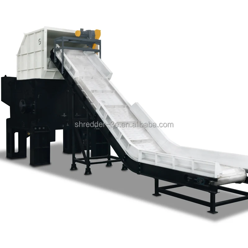 Custom Wood Plastic Shredder Single Shaft Crusher Plastic Crusher Machine For Sale