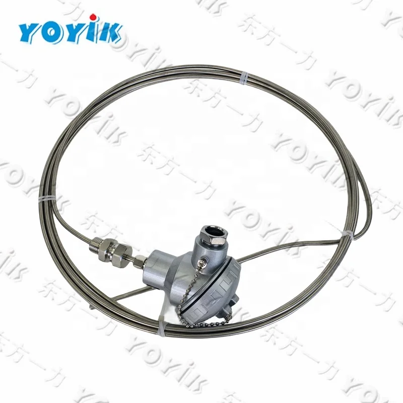 WREK2-294 China sales type E PT100 RTD sensor Armoured Wear Resistant Thermocouple