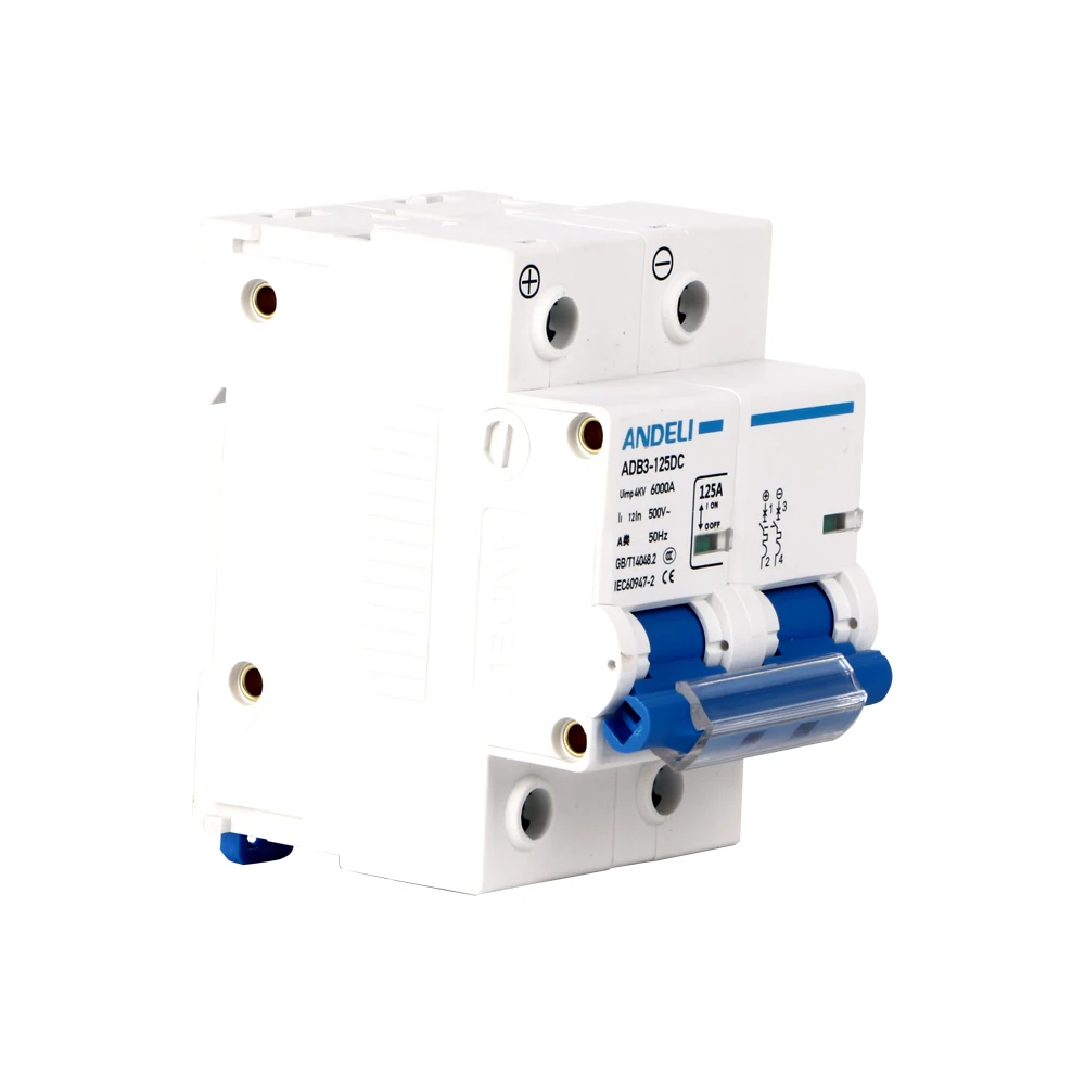 ANDELI DC circuit breaker ADB-125DC-2P