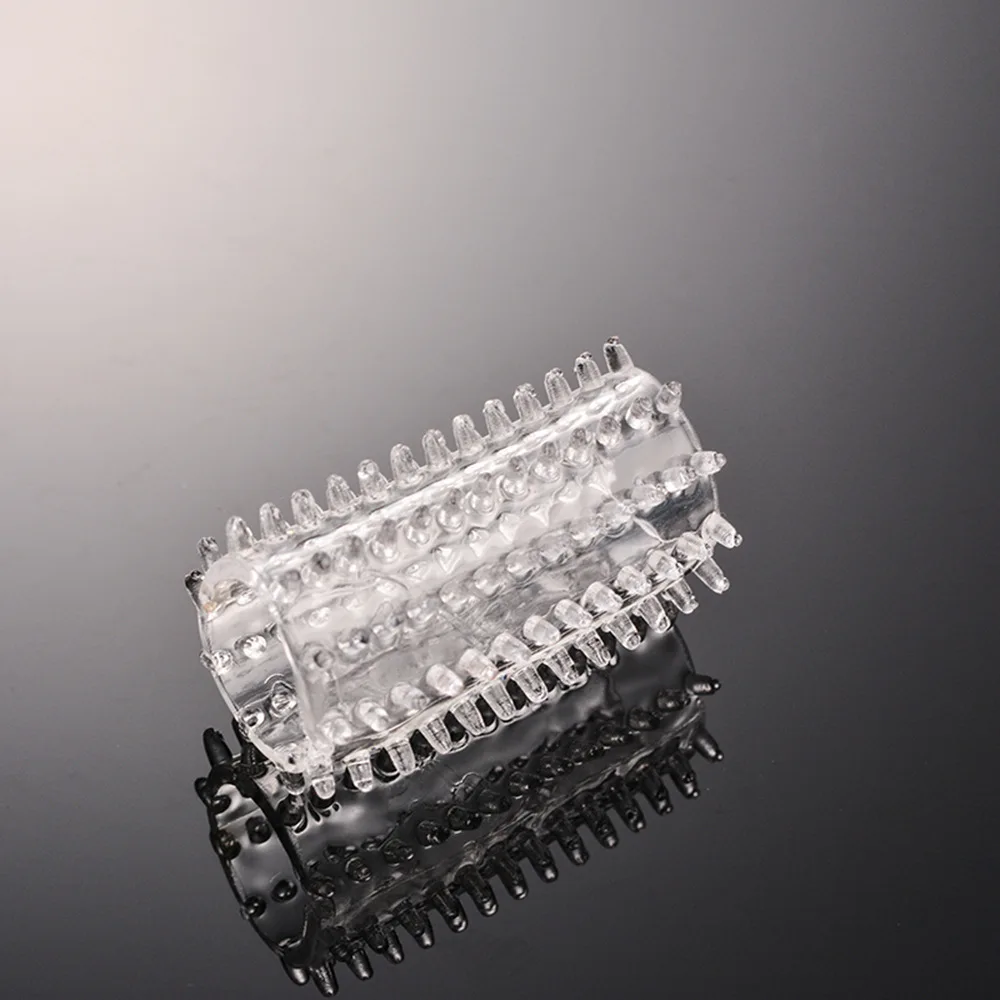 6pcs Crystal Cock Ring Elastic Ball Massage Plastic Penis Ring Erotic Orgasm Pleasure Delay Ejaculation For Male Sex