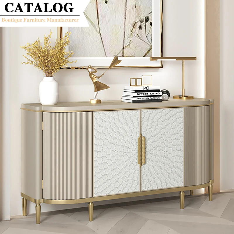 CATALOG Dining Room Furniture Stainless Steel Modern Kitchen Cabinet Modern Sideboard Kitchen Cabinets