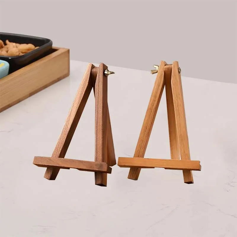 Wooden Phone Stand Adjustable Wooden Cell Phone Holder Compatible with All Cell phones