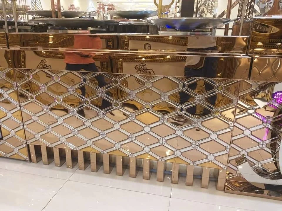 Sheets Design Restaurant Bar Counter 201 Stainless Steel Metal Antique Modern stainless steel sheets