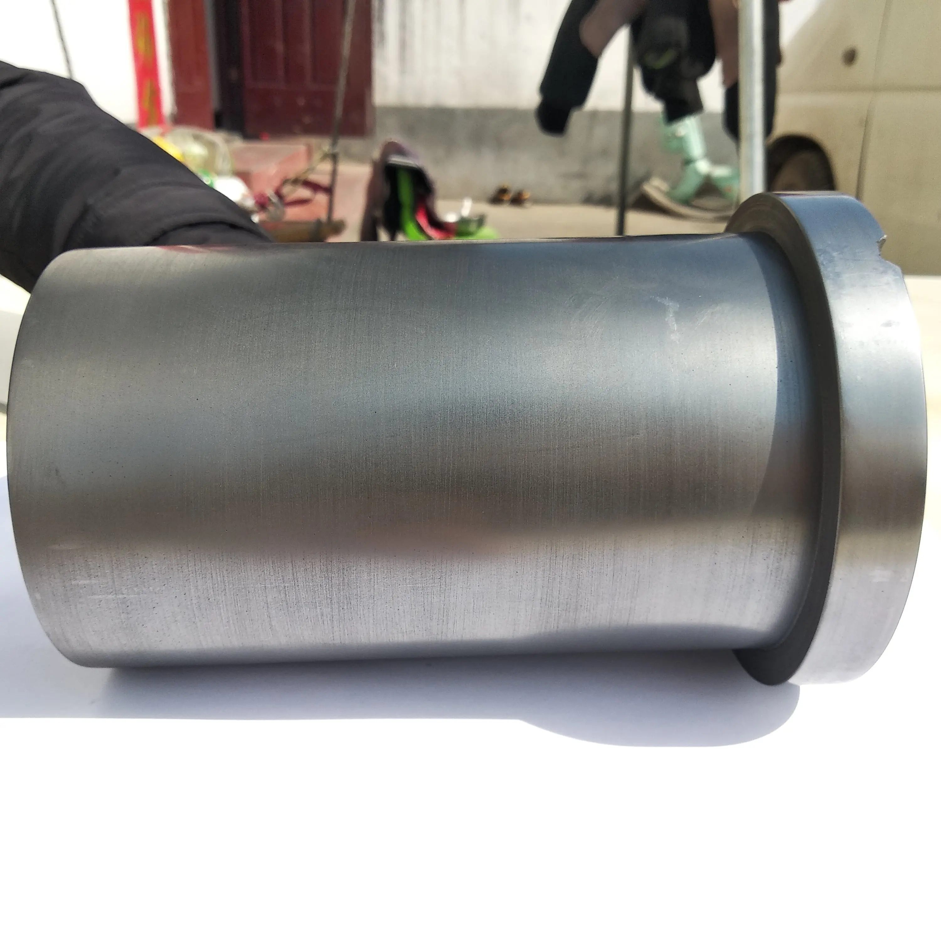 Widely used different industries graphite crucible with  double ring