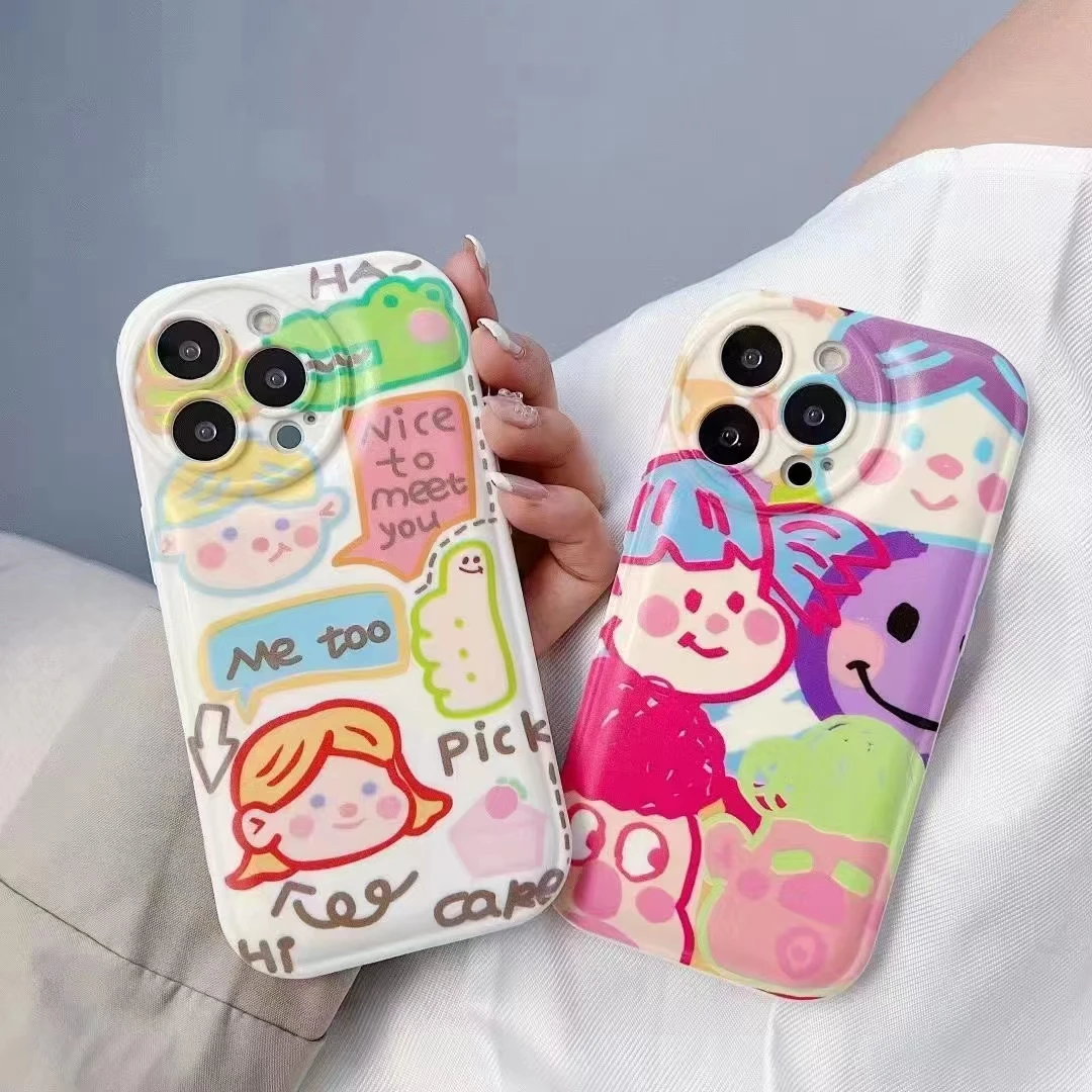 2022 New Arrival Cute Cartoon Phone Case For Iphone/Huawei/Xiaomi