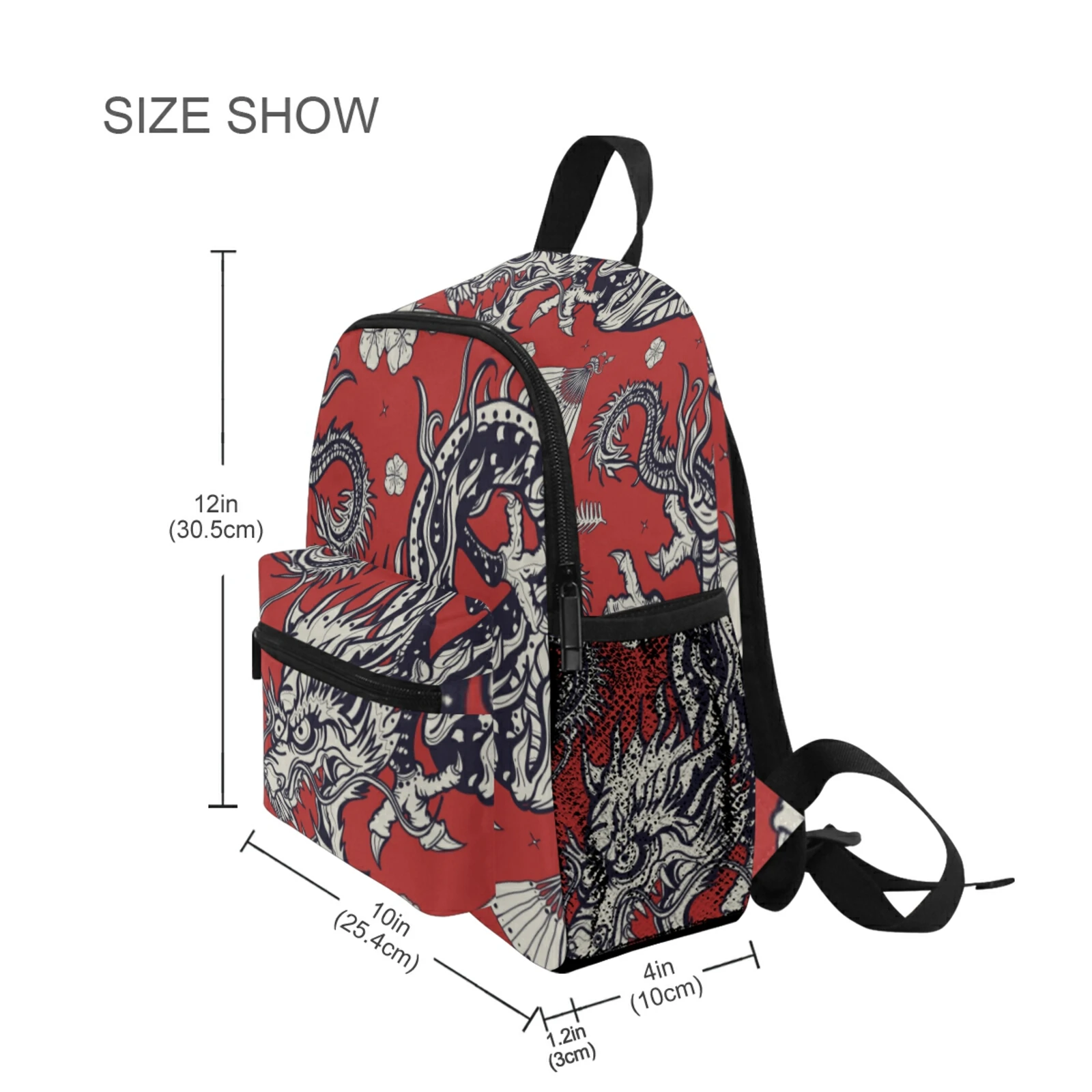 Hot sales Cheaper Custom Dragon print kindergarten School Bag backpack Book Bags for Kids