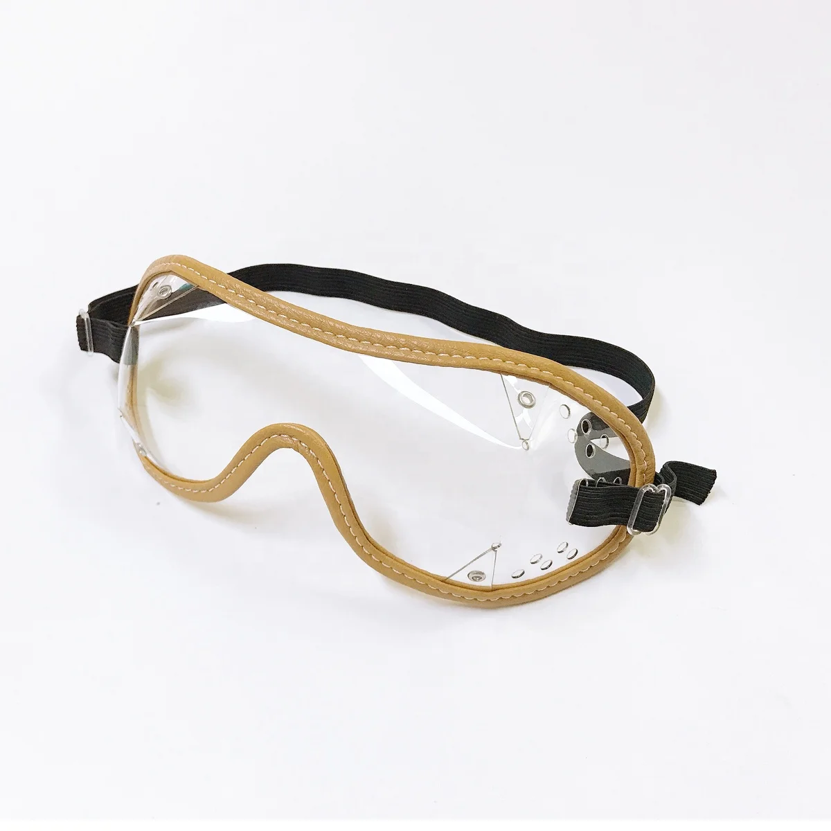 Classic Wind-Proof Skydiving Goggles Sports Glasses for Horse Racing Eye Protection Jockey Goggles