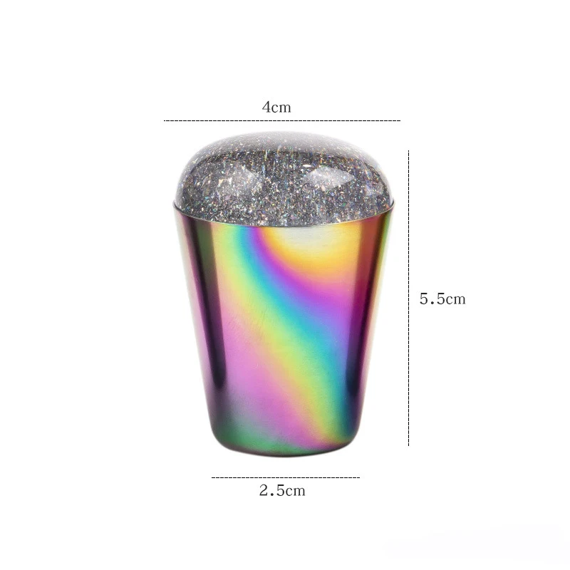Nail Art Stamping Tools DIY Polish Print Silicone Nail Stamp Plate Holographic Stamper For Nail Design