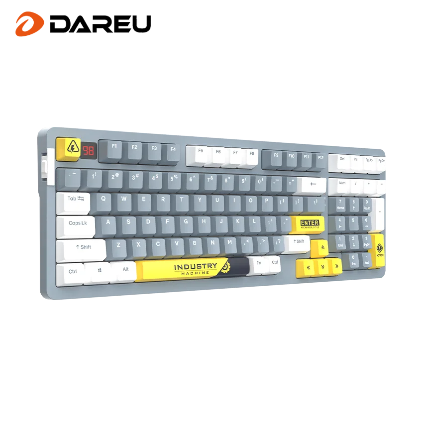 New design best selling Dareu A98 Pro gaming keyboard wireless mechanical keyboard ergonomic keyboard real gasket