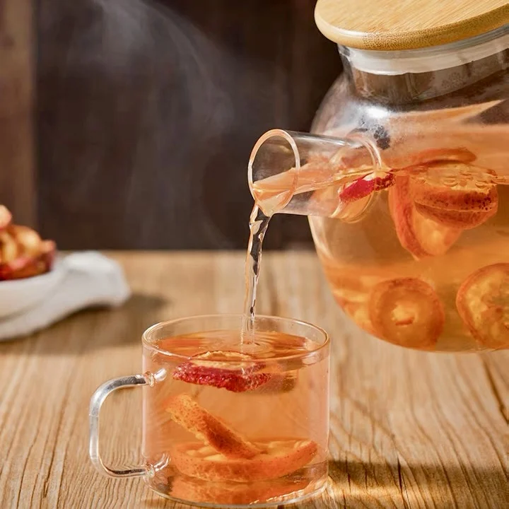 Wholesale Dried Hawthorn Slices Natural Health Dried Fruit Tea Hawthorn Slices Appetizer