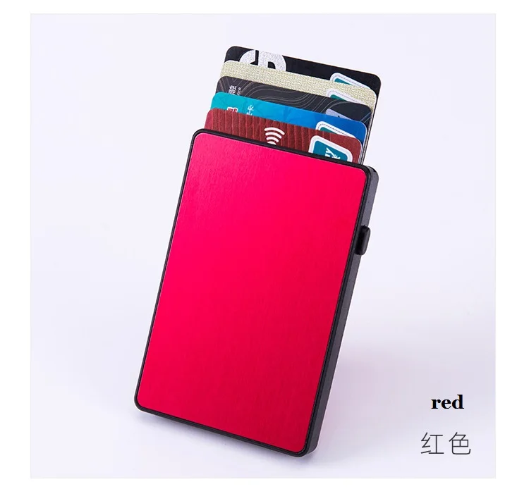 RFID Blocking Anti-Theft Wallet for Men card holders for women pop up card holder