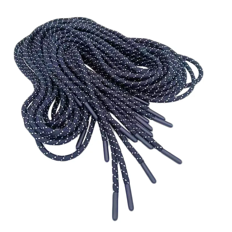 Custom Printed round Hoodie String Drawstring Cord with Polyester Drawcord Stopper for Secure Closure