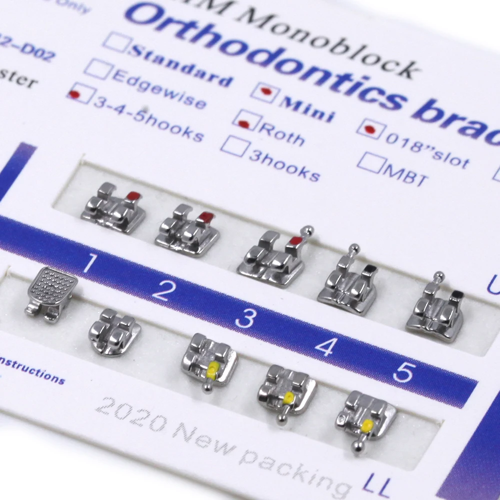 High quality 022 roth  meshbase orthodontic brackets