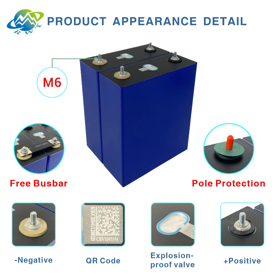 RWT Low price 3.2v 135Ah 310ah CATL Battery LiFePO4 Cells 3.2V 310Ah Lithium ion Battery 3.2v CATL with Factory wholesale 280Ah