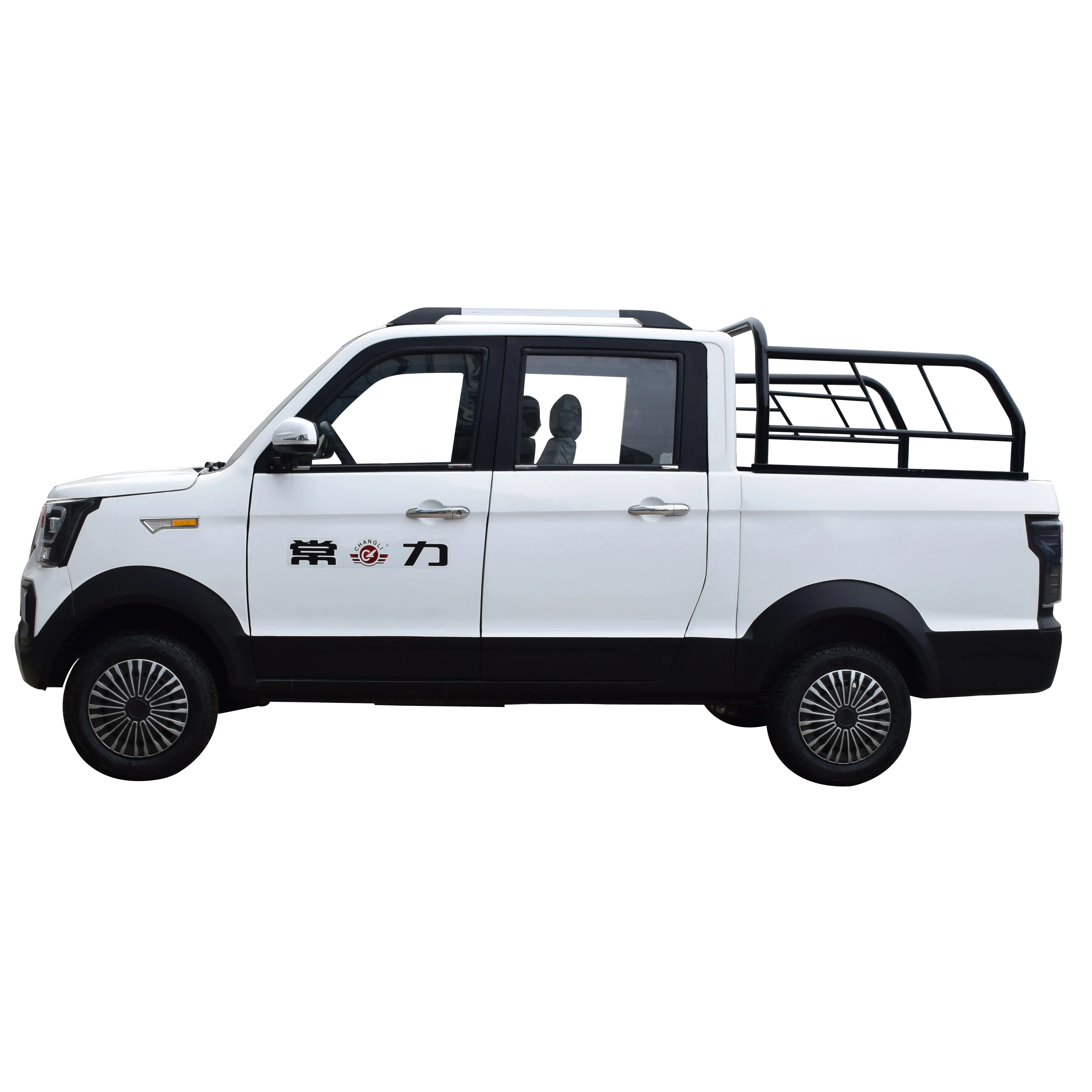 The changli 4 Wheel NEW Releasing Ev Car 4 Doors 5 Seaters Pick Up Long Range Electric Pickup Truck 4x4 Car