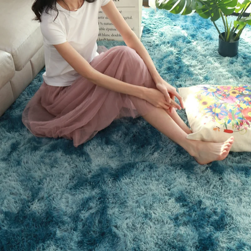 Супермягкие современные пушистые ковры ковер salfombra de люкс для гостиной модный дизайнерский ворсистый из