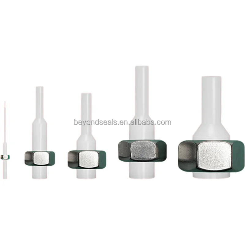 Customized High-Temperature Pull-Through Round Silicone Rubber Plugs