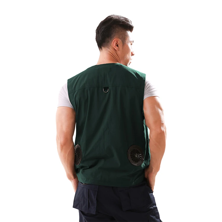 Evaporative Body Cooling Vest Vortex Tube All Air Conditioner Cooling Vest