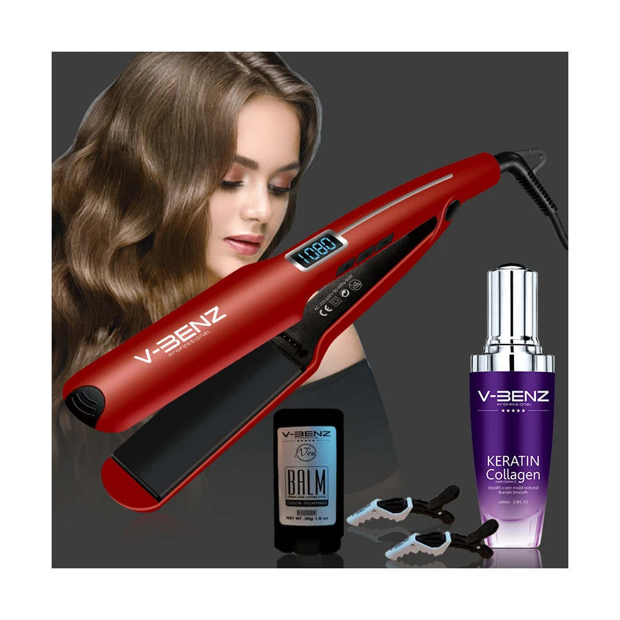 V-BENZ 2021 Newest Permanent Hair Straightener 5 In 1 Professional Hair Tools Hair Straightener