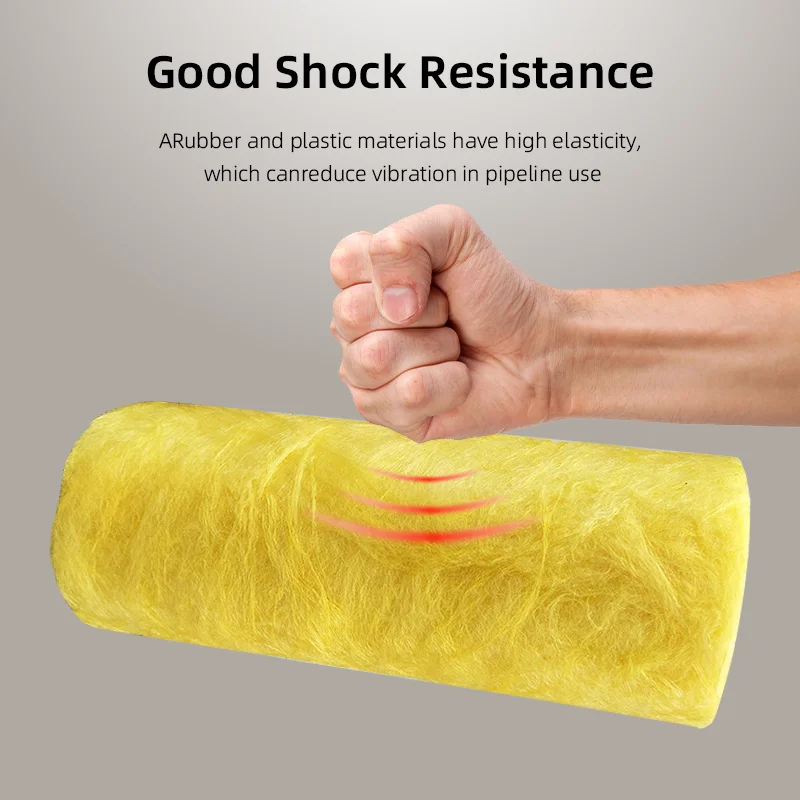 Glass wool tube Premium quality glass wool tube felt thermal insulation soundproofing solution for your industrial needs