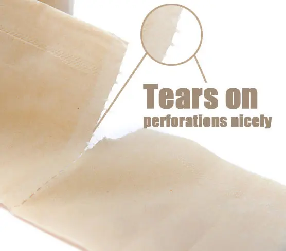 Wholesale Toilet Paper 1/2/3 Ply Roll Tissue Custom Colored Hemp Bamboo Toilet Paper