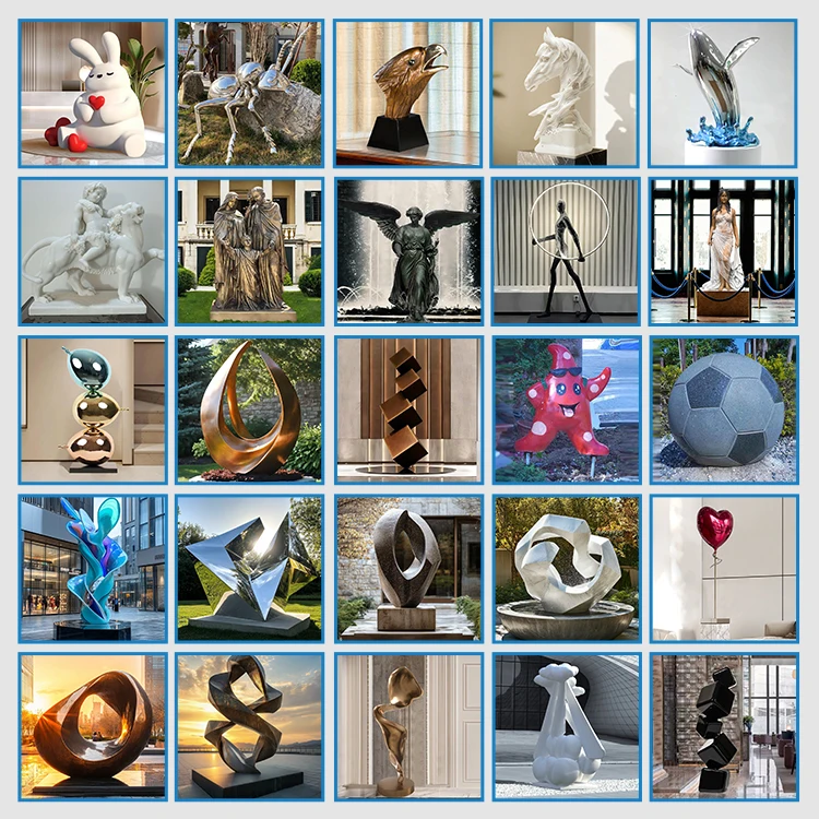 Garden Animal Stone Carvings and Sculptures Custom Marble Granite Stone Bighorn Sheep Statue Stone Goats Sculptures Prices