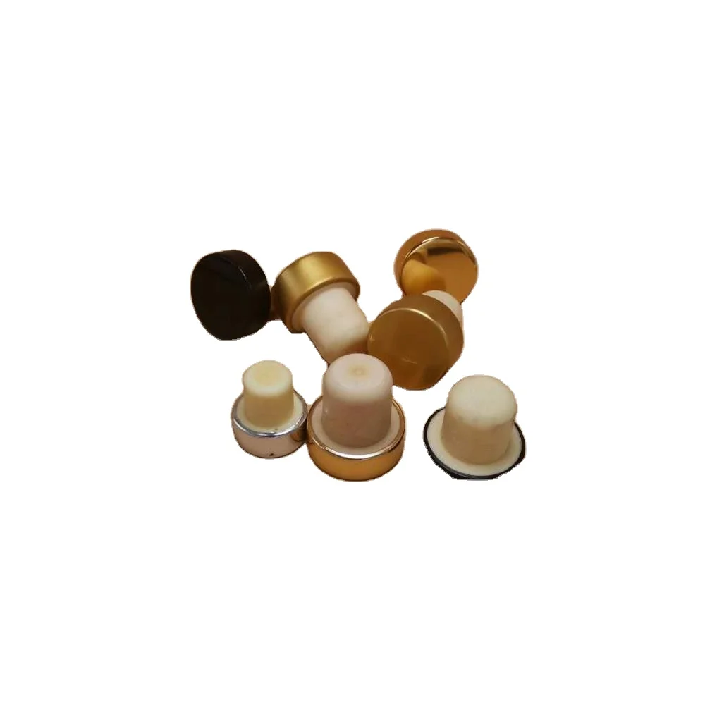Wooden caps synthetic cork bottle stopper, lids, bottle caps, closures