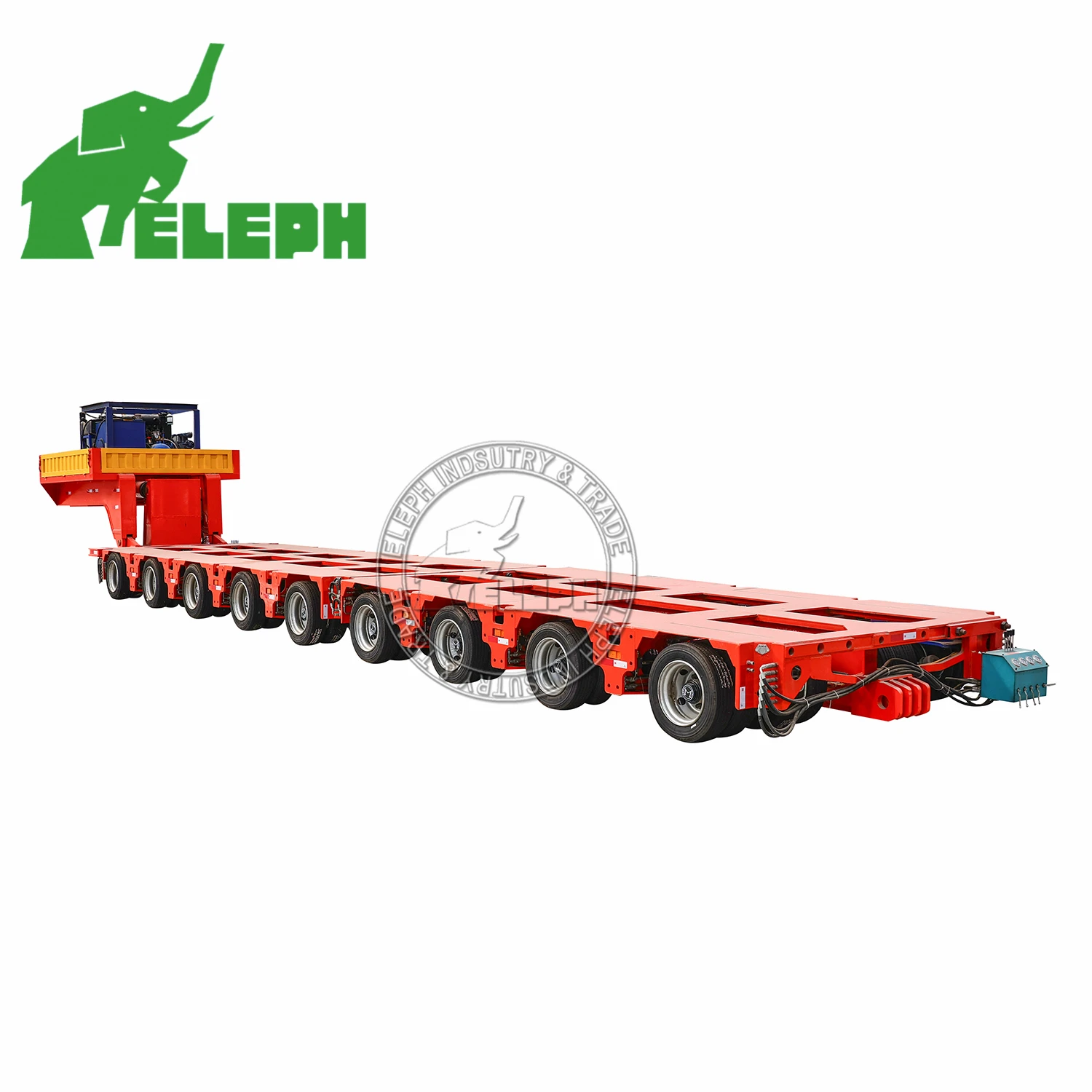 nicolas self propelled modular trailer for sale