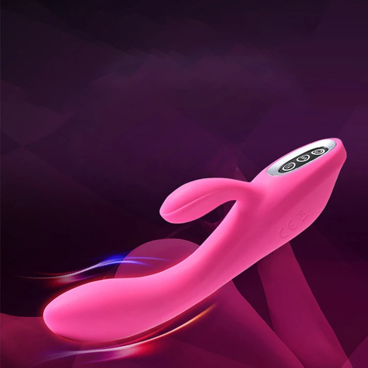 Dual Vibrating Erotic Anal Vagina Massage Sex Toys Dildo Rabbit Vibrator Vibrators For Women G-spot Masturbator