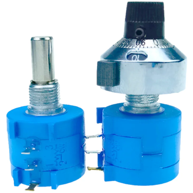 wirewound 3590 3540 10 turns multiturn potentiometer with knob dial