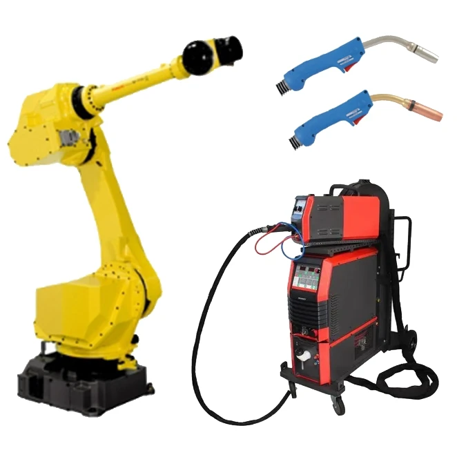 Welding robot M-710iC/70 Fanuc robot can use TBI welding gun and MEGMEET welding machine