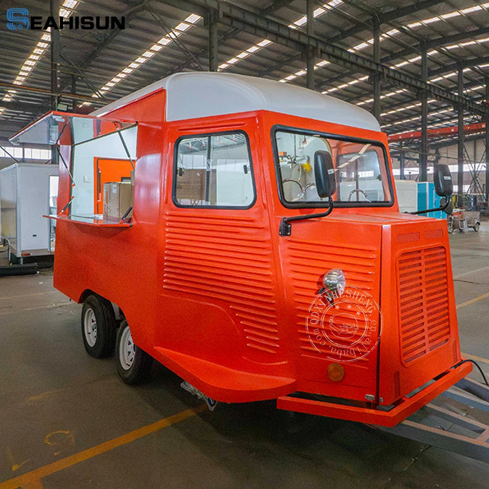 concession street mobile food trailer american coffee food truck with full kitchen