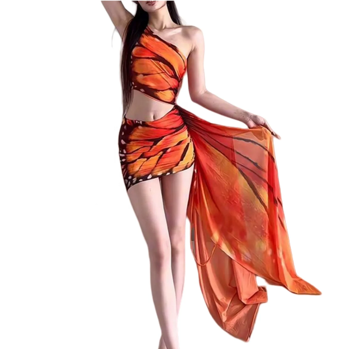 Women Belly Dance Night Club Modern Liberty Bar Wear Fashion Dance Special Large Latin Dance Practice Set
