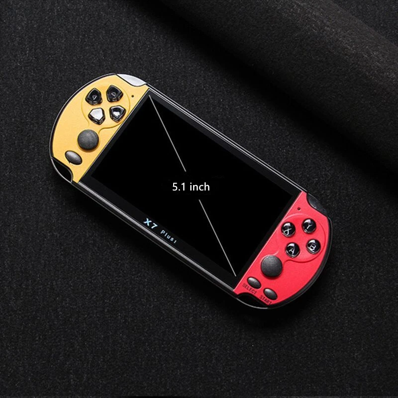  Оптовая продажа новейшая игровая консоль X7 Plus с полноцветным экраном 5 1 дюйма рождественские подарки игровой контроллер