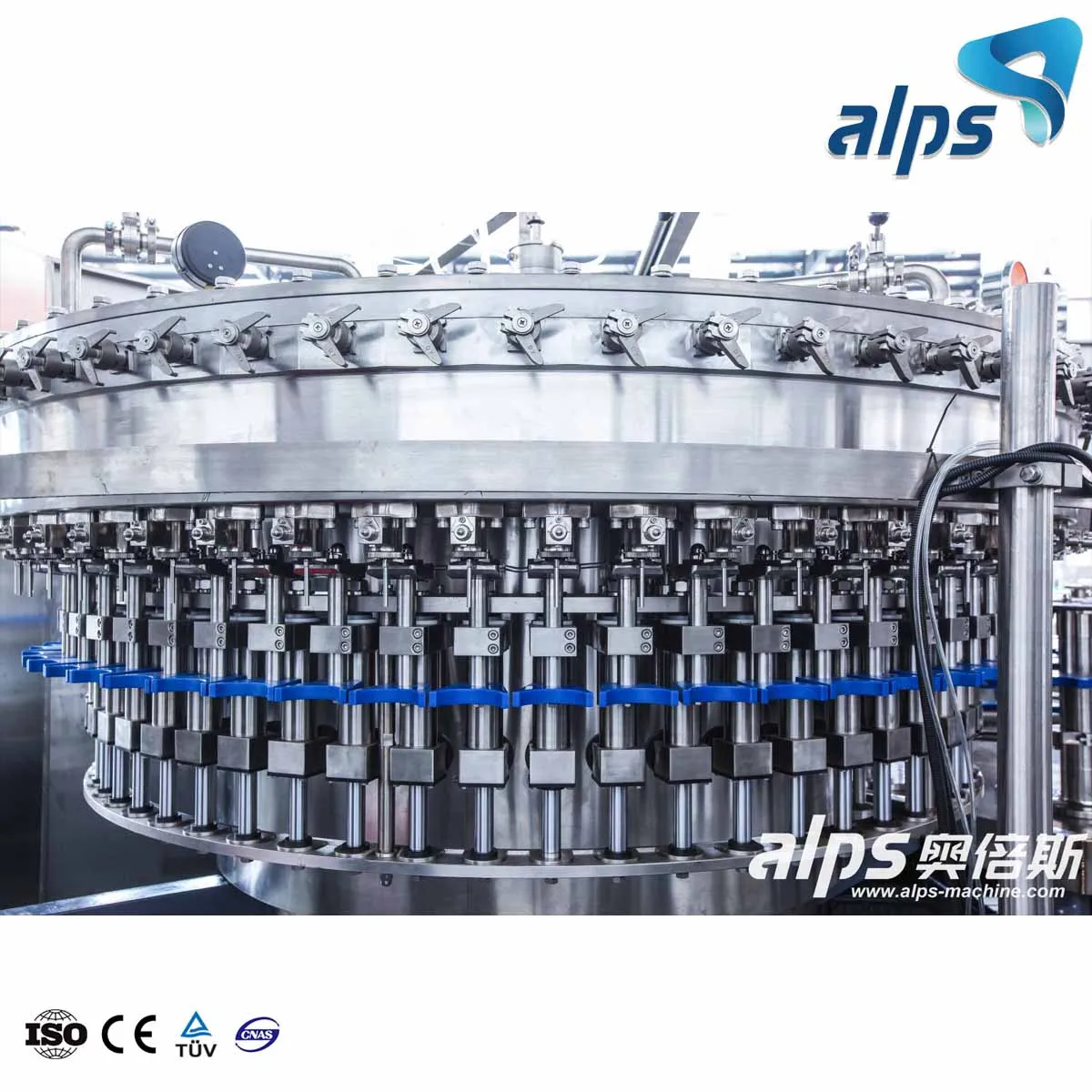 Full Automatic Liquid Plastic Glass Bottle Sparkling Fruit Red Wine Monoblock FIlling and Capping Machine Production Line