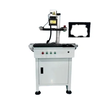 highpixel ccd camera 5w 10w green laser pcb laser marking machine for smt and aoi production line