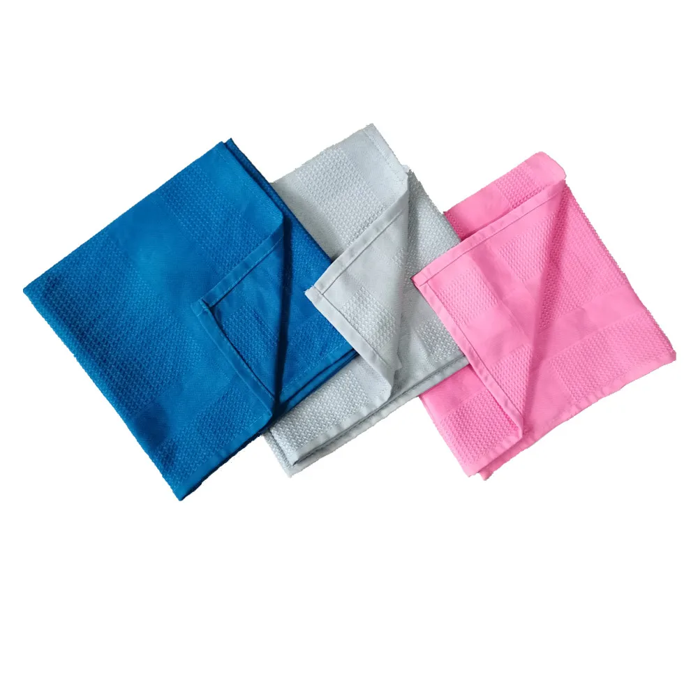 BSCI factory supply bulk tea towel waffle tea towel 40*60CM 42*68cm Microfiber tea towel