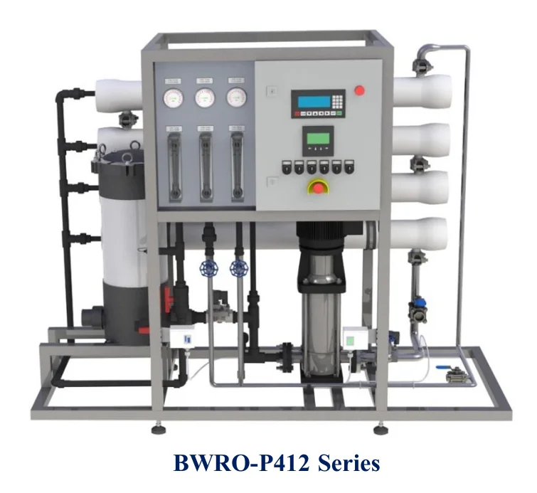 EWP BWRO-P412 Series Reverse Osmosis Systems Brackish Water Treatment