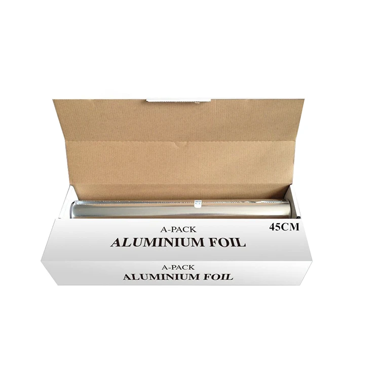 12 Mic Household Kitchen Aluminum Foil Roll Food Aluminum Foil Paper