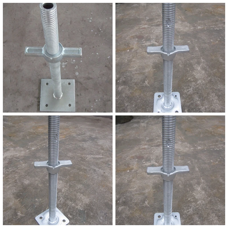 
Guangzhou easily install frame scaffolding jack base 