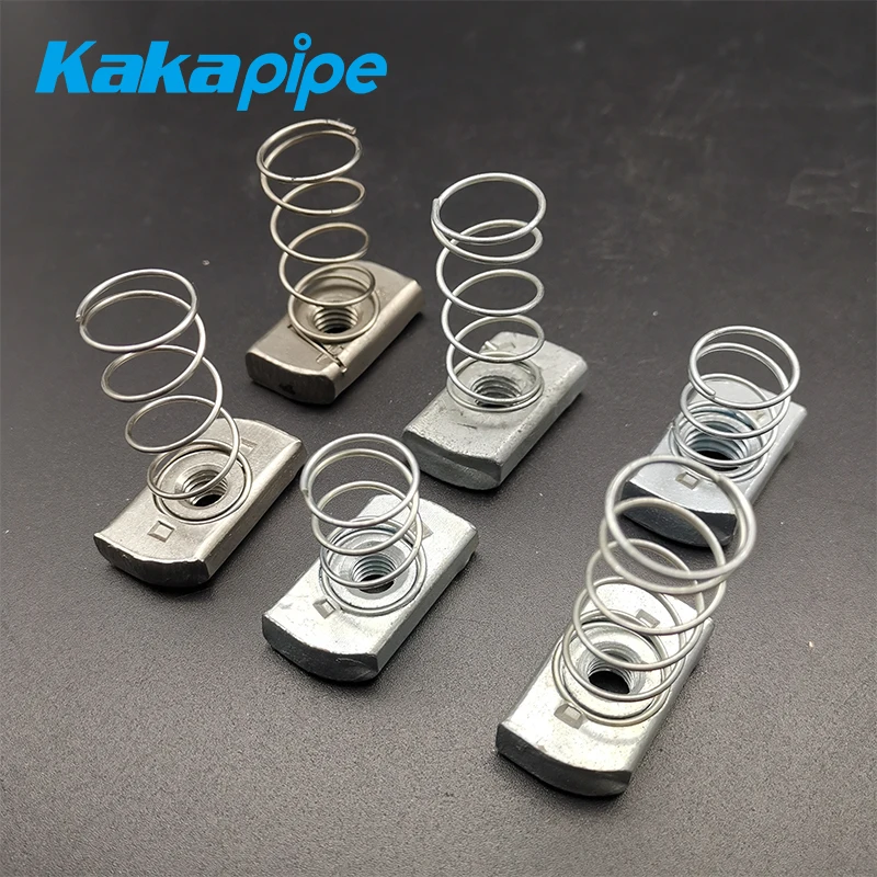 3/8 M10 unistrut channel spring nut