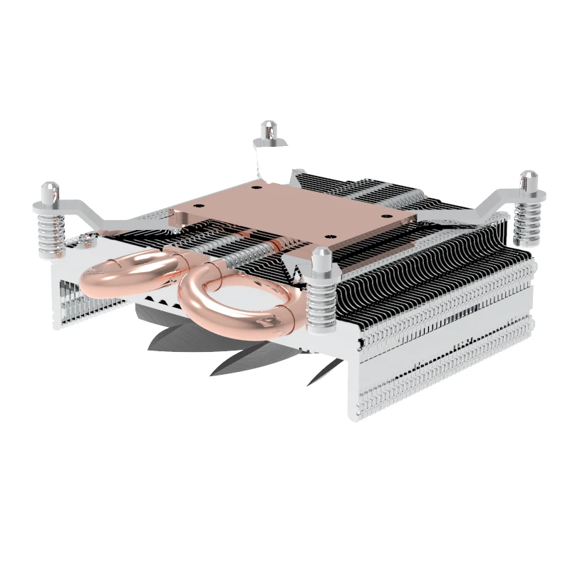 Applicable to lga1700 copper core silent fan i5 i7 i9pwm temperature control and speed regulation CPU radiator 10 - 499 pieces